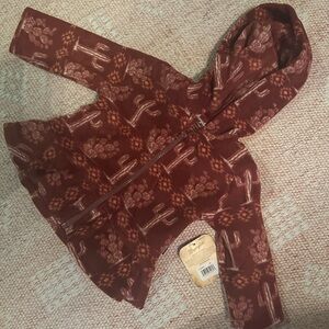 Wrangler Kids Jacket in Brown and Tan